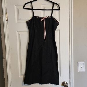 Vintage Betsey Johnson Black Dress